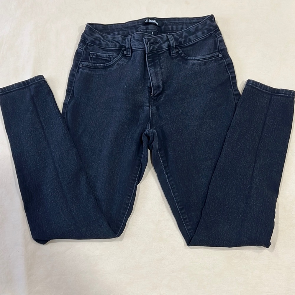 d. Jeans | Woman Faded Black skinny  jeans | Size 8